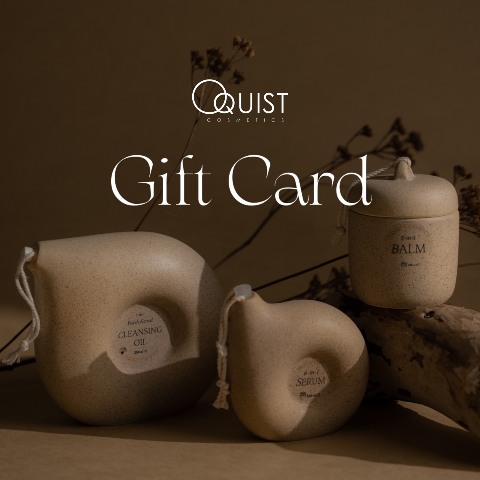 Gift Card Oquist Cosmetics